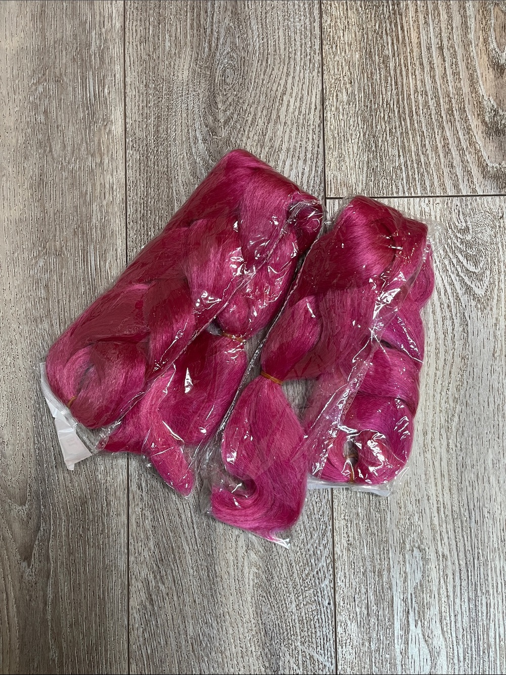 Amazon Fuchsia Synthetic Braiding Hair Extensions